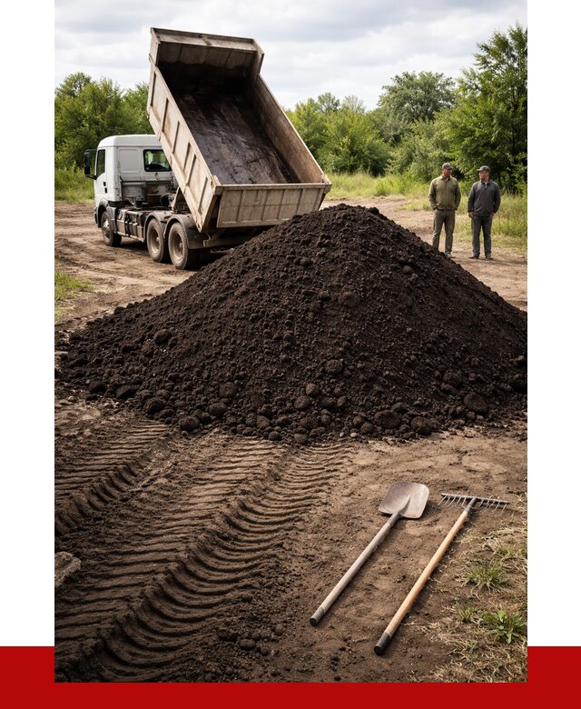 Купить чернозем навалом в Лангепасе от 1212 р. за куб | ПРОНЕРУДЛнг