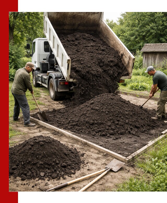 Купить чистый чернозем для огорода с доставкой в Лангепасе