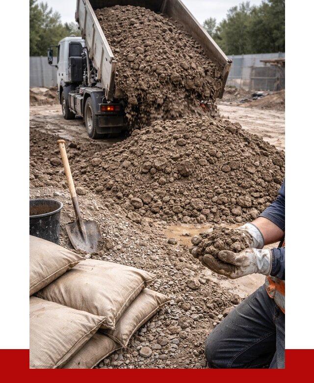 Купить глина для засыпки в Лангепасе от 1212 р. за куб | ПРОНЕРУДЛнг