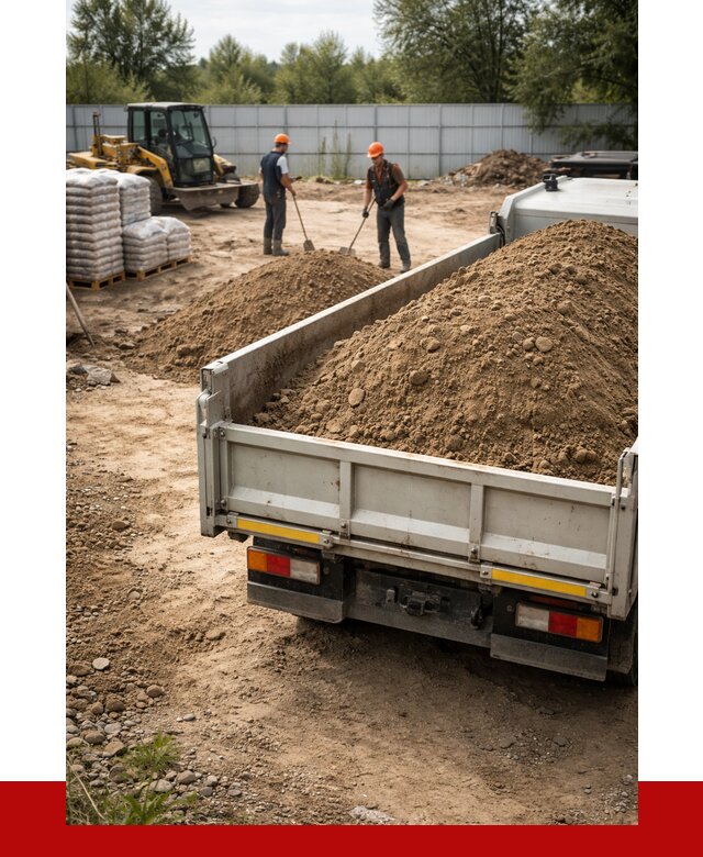 Супесь с доставкой в Лангепасе от 2475 р. за куб | ПРОНЕРУДЛнг