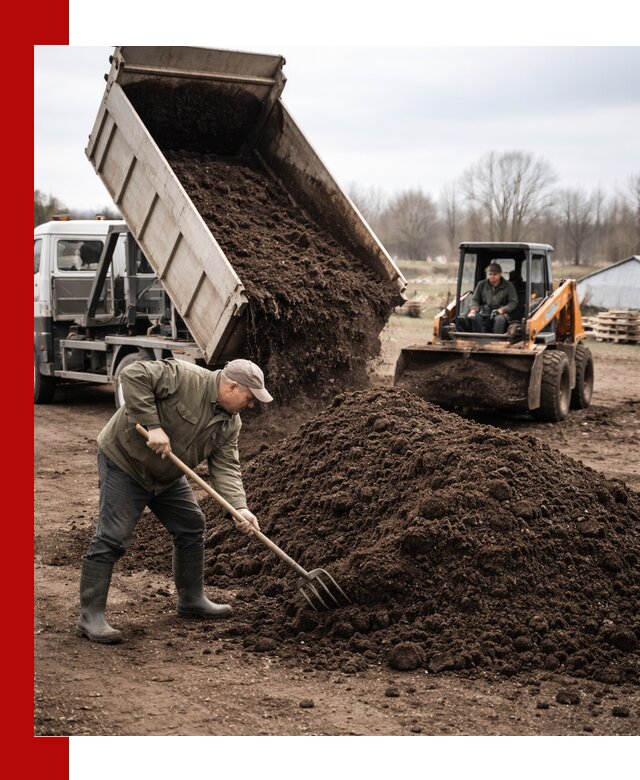 Доставка и продажа перегноя в Лангепасе быстро и дешево