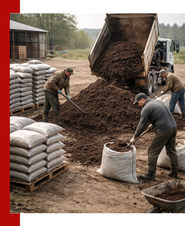 Доставка компоста оптом и в розницу в Лангепасе