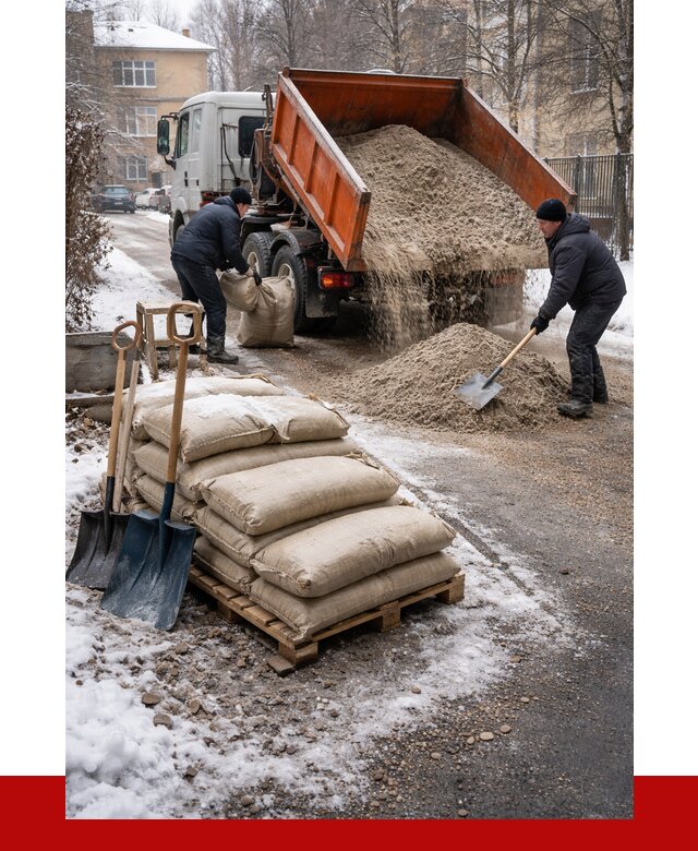 Противогололедные материалы оптом в Лангепасе от 4242 р. | ПРОНЕРУДЛнг