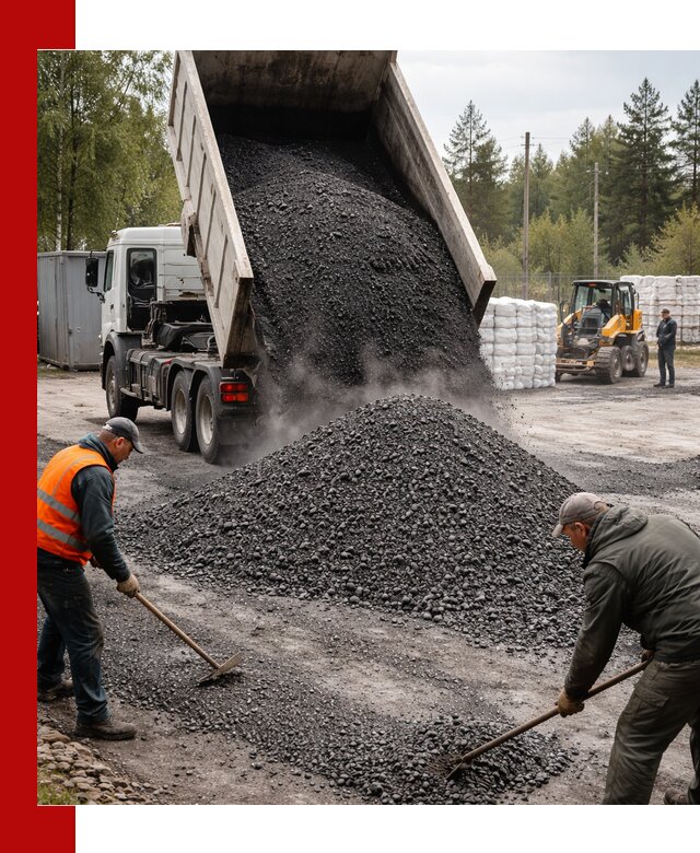 Доставка и продажа асфальтного гранулята в Лангепасе