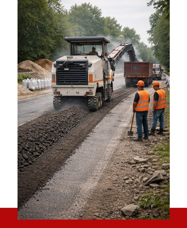 Фрезерованный асфальт в Лангепасе от 2222 р./куб. | ПРОНЕРУДЛнг
