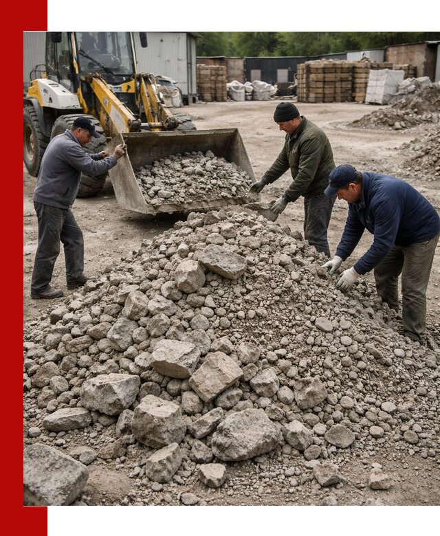 Демонтаж и вывоз бой бетона в Лангепасе