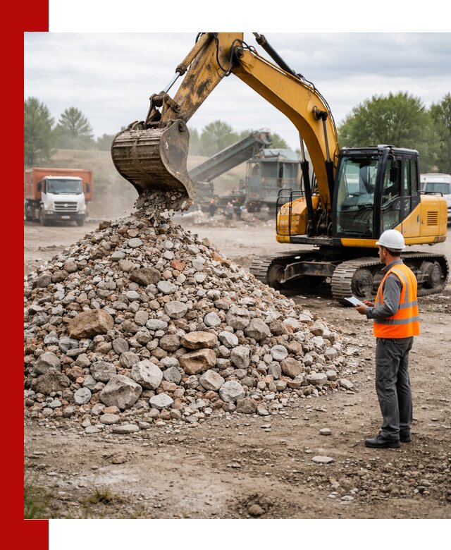 Доставка и вывоз строительного боя в Лангепасе