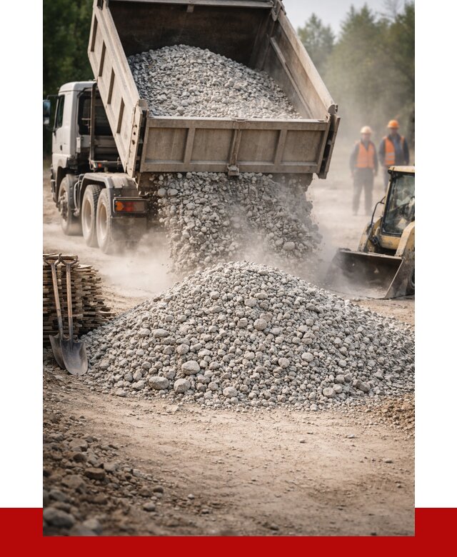Купить дробленый бетон в Лангепасе от 1717 р./куб | ПРОНЕРУДЛнг