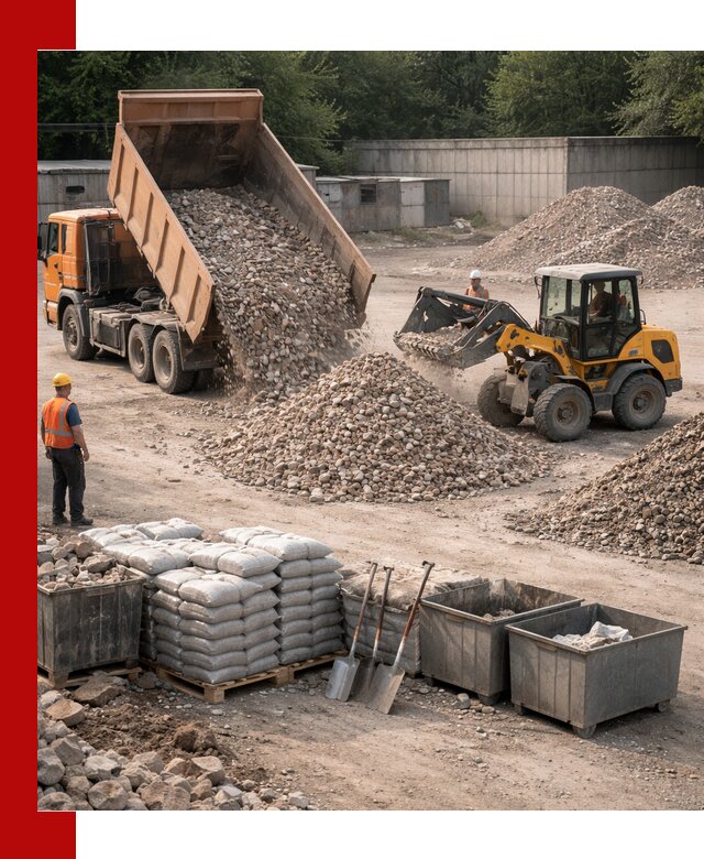 Вторичные материалы для отсыпки в Лангепасе — поставка и доставка