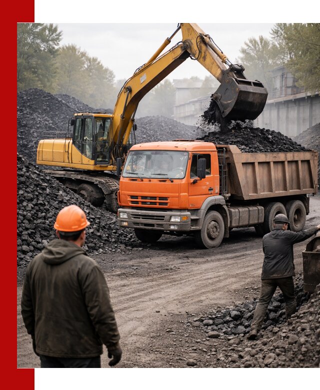Доставка угля автотранспортом в Лангепасе быстро и выгодно