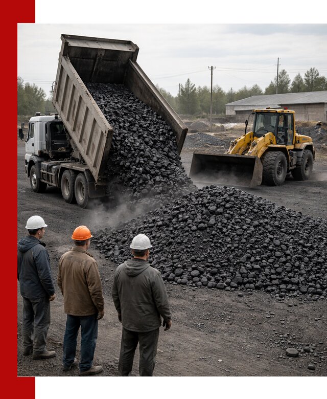 Доставка угля антрацита в Лангепасе с самосвалами и погрузкой