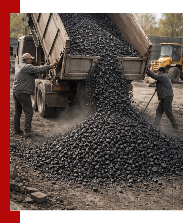 Доставка угля семечка самосвалами в Лангепасе