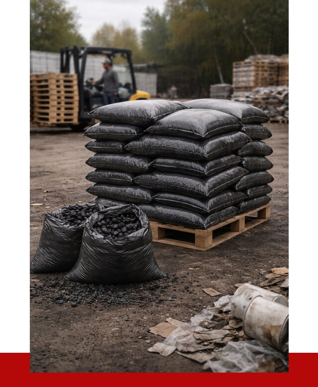 Купить уголь в мешках с доставкой в Лангепасе от 7575 р. | ПРОНЕРУДЛнг