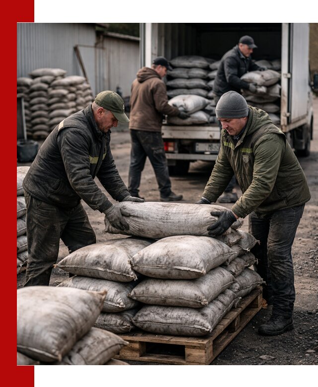 Доставка угля в мешках по выгодным ценам в Лангепасе