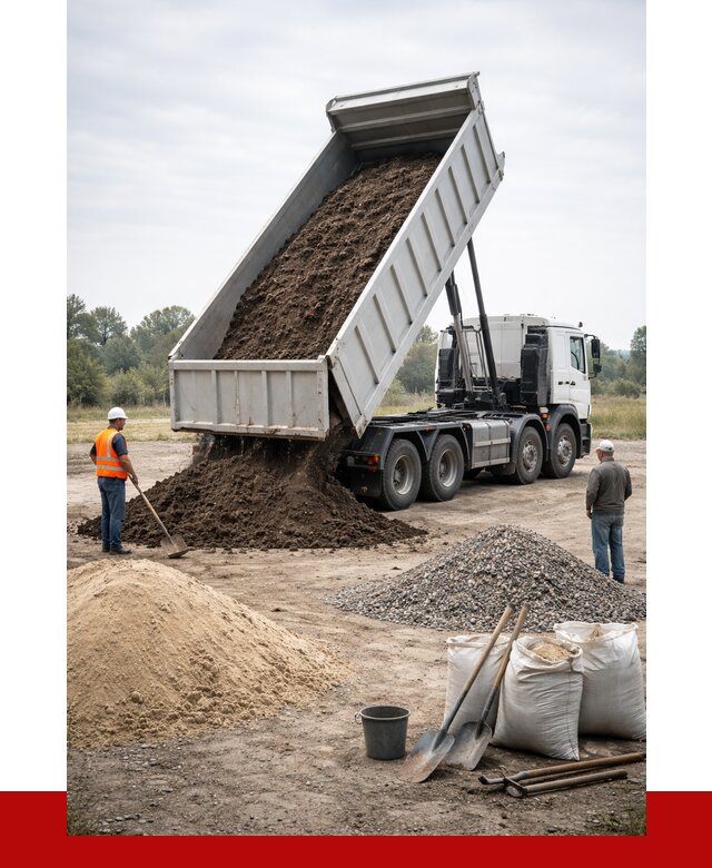 Доставка самосвалом 30 кубов в Лангепасе от 8585 р. | ПРОНЕРУДЛнг