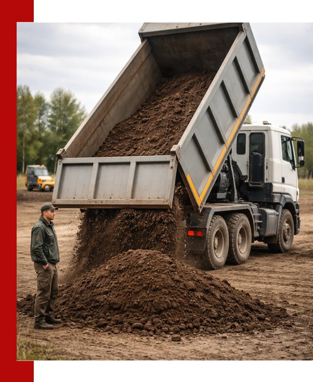 Аренда самосвала с водителем в Лангепасе для сыпучих грузов и навоза