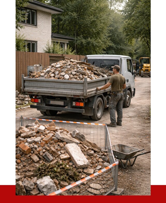 Вывоз строительного мусора с погрузкой в Лангепасе от 7575 р | ПРОНЕРУДЛнг